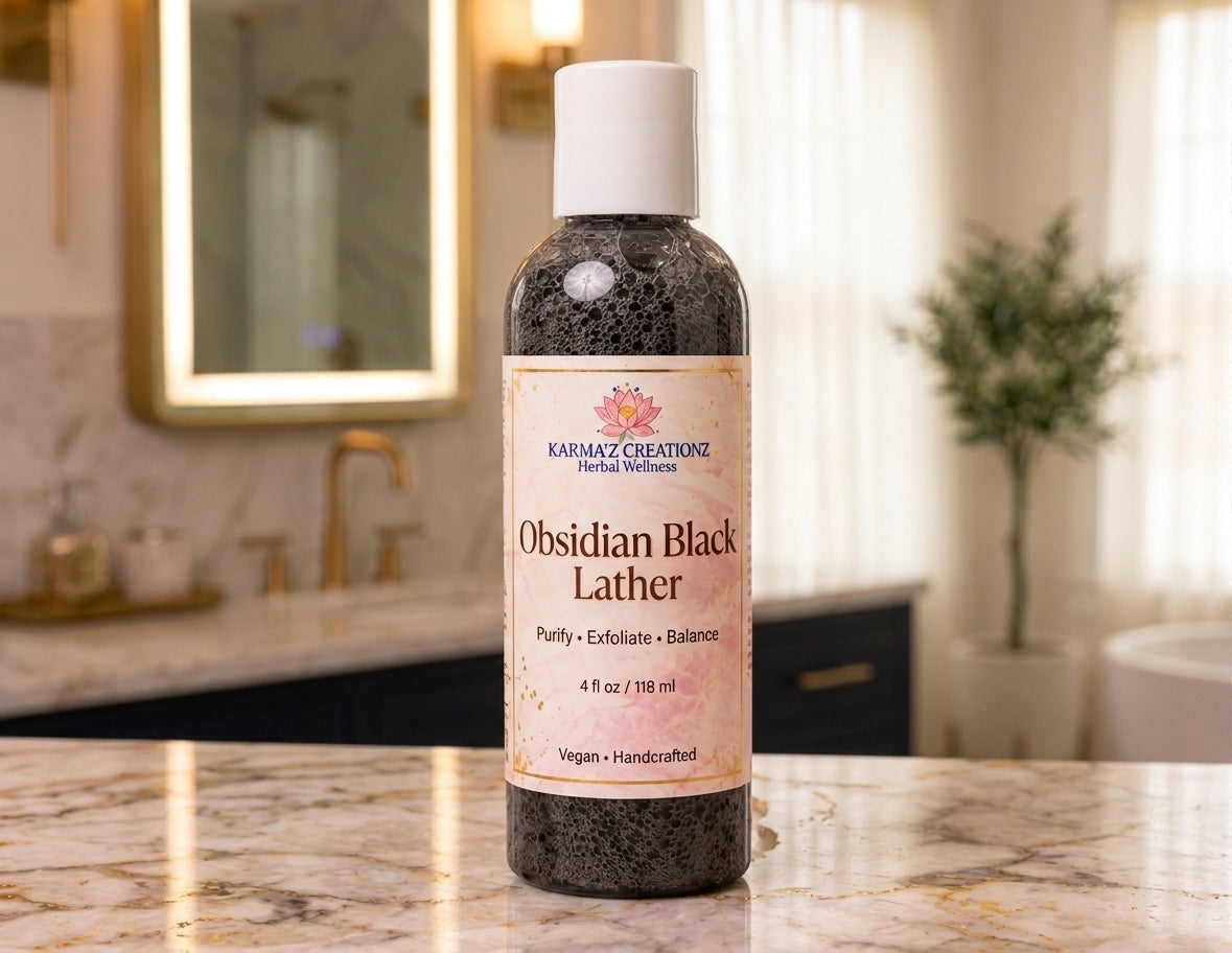 ✨ Obsidian Black Lather