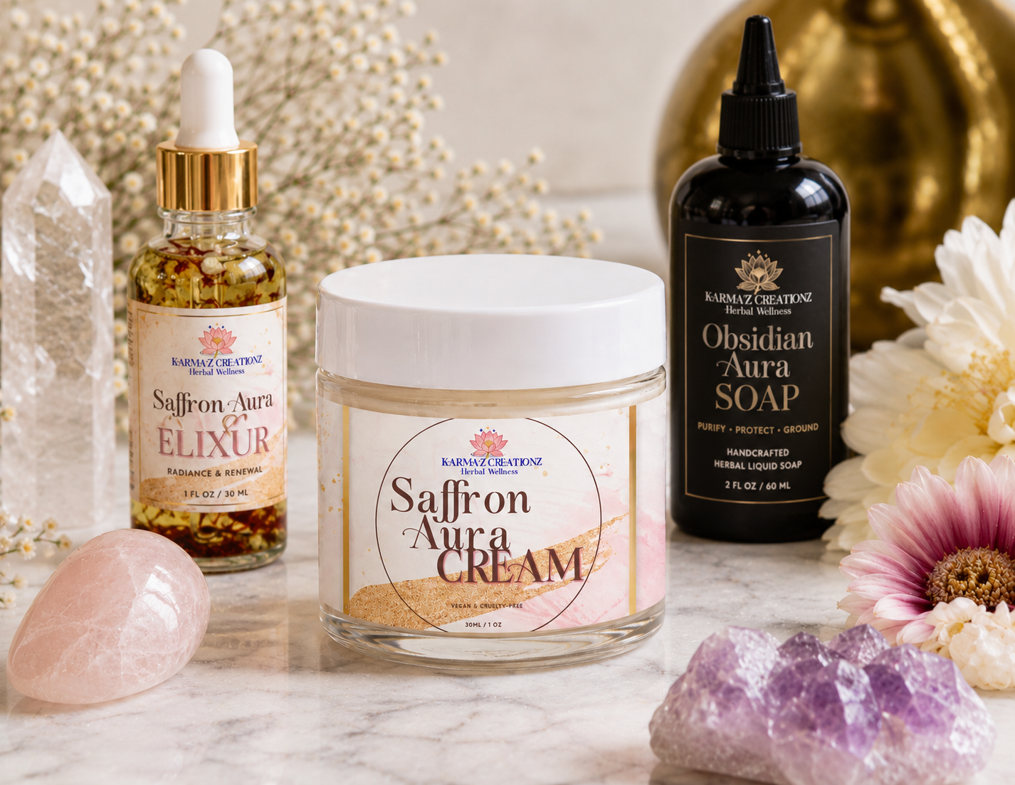 ✨ SAFFRON AURA CREAM